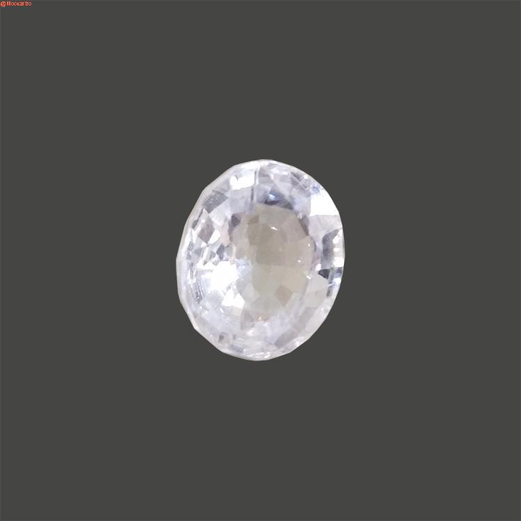 white zircon large size